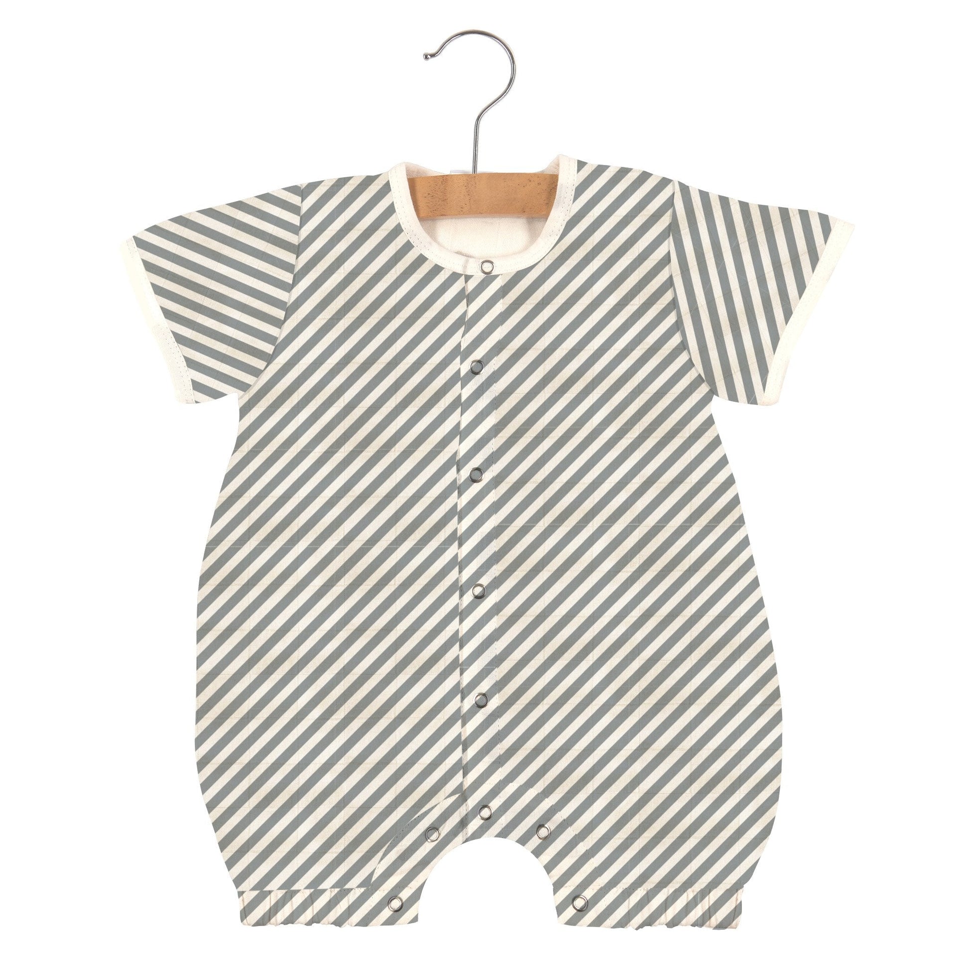 Finley Stripe Bamboo Newcastle Mini Romper For Baby Newcastle Classics