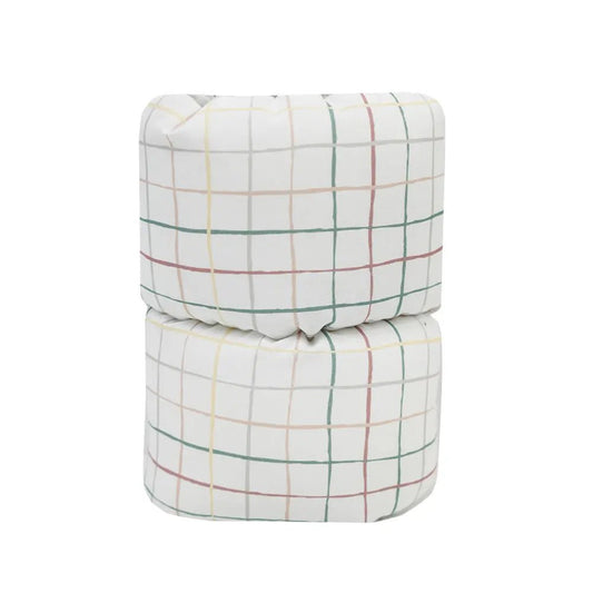 Finn Plaid Comfy Cradle Nursing Arm Pillow for Maximum Relaxation.