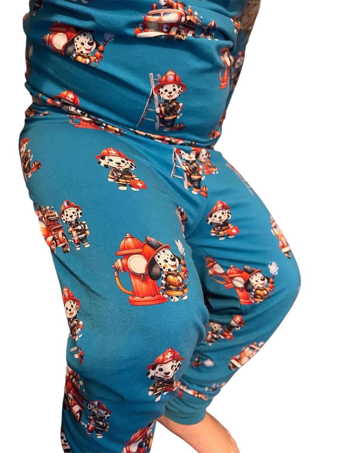 Dragonfly Dreams Bamboo Fire Patrol 2 Piece Pajama Set