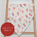 LollyBanks Firehouse Fido Swaddle BlanketEveretts Place