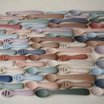 Mushie First Feeding Baby Spoons - 