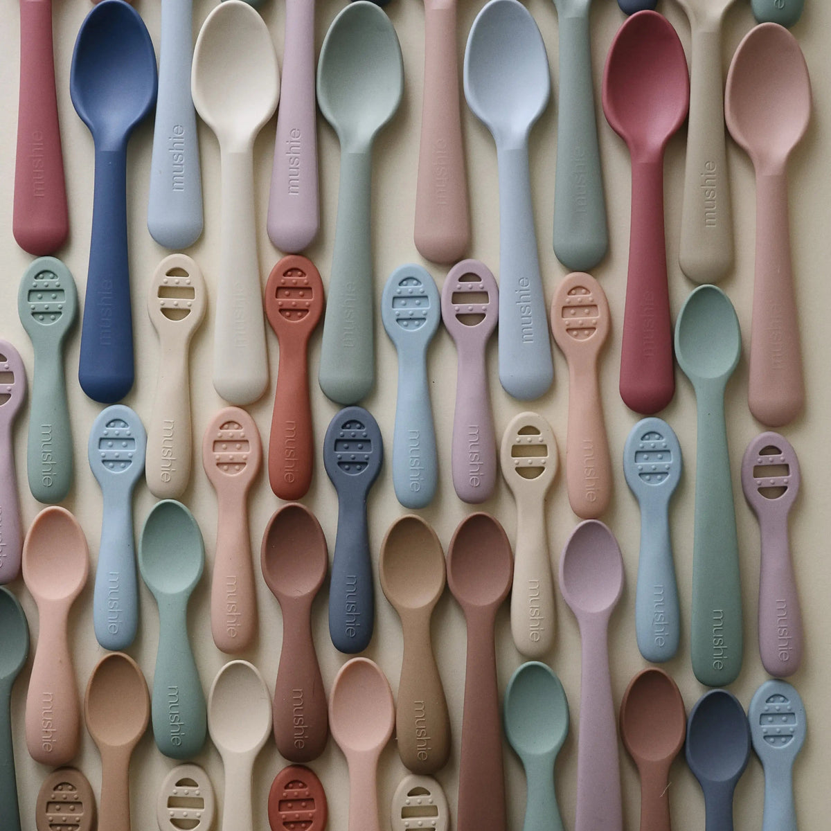 Mushie First Feeding Baby Spoons - 