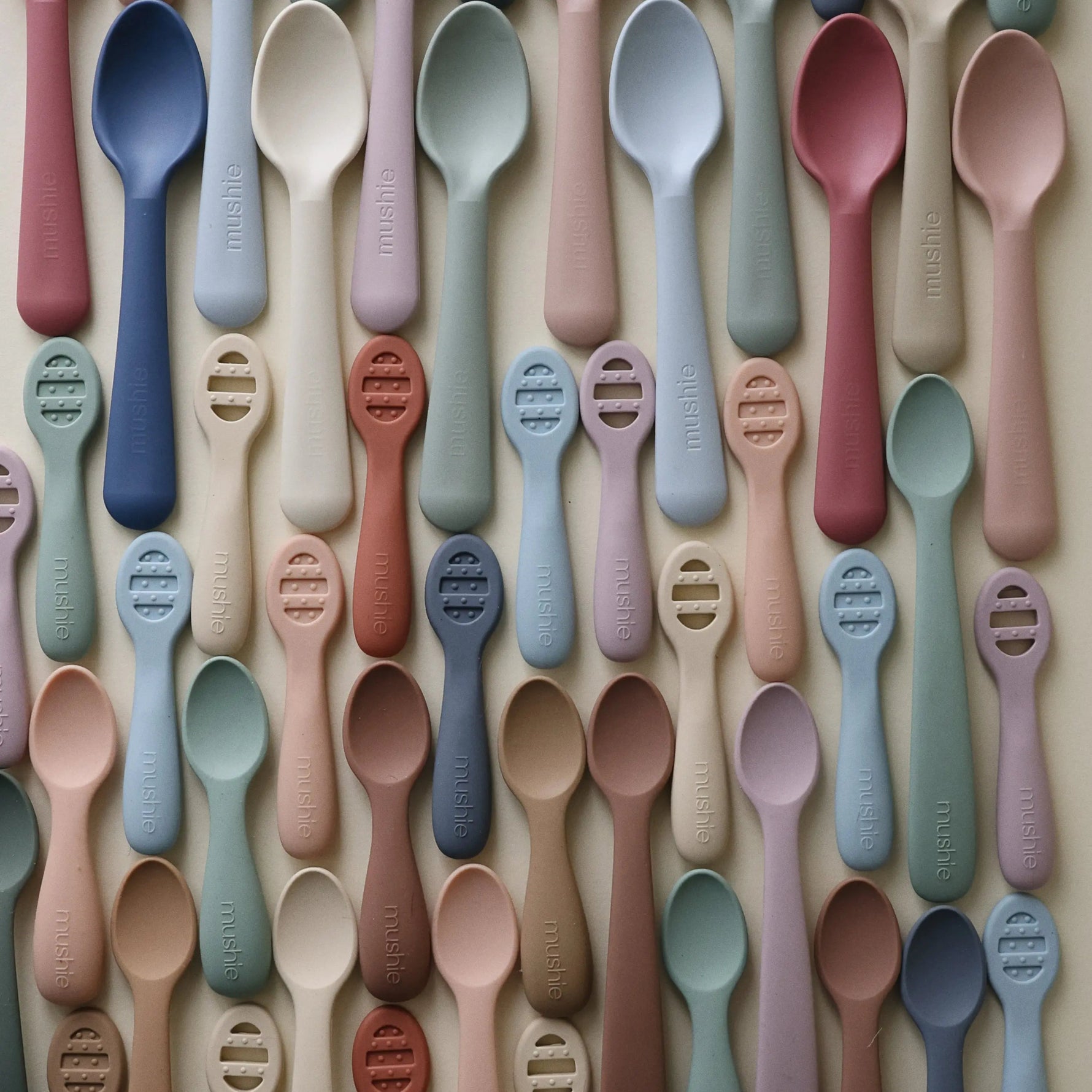 Mushie First Feeding Baby Spoons - 