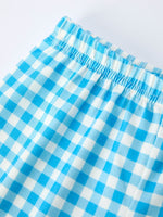 Rylee Faith Designs Fish Embroidery Smocking Plaid Boys'Set Everetts Place