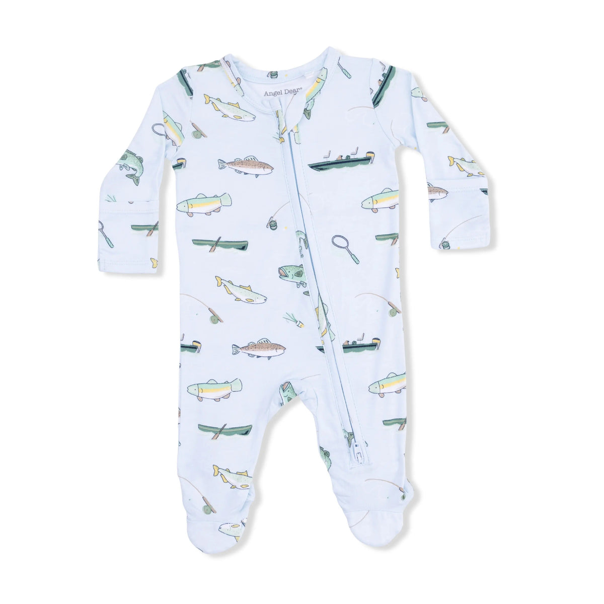 Angel Dear Fishing - 2 Way Zipper Footie - 