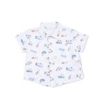 Angel Dear Fishing Lures - Polo Button Up with Casual Short & Bucket Hat - 