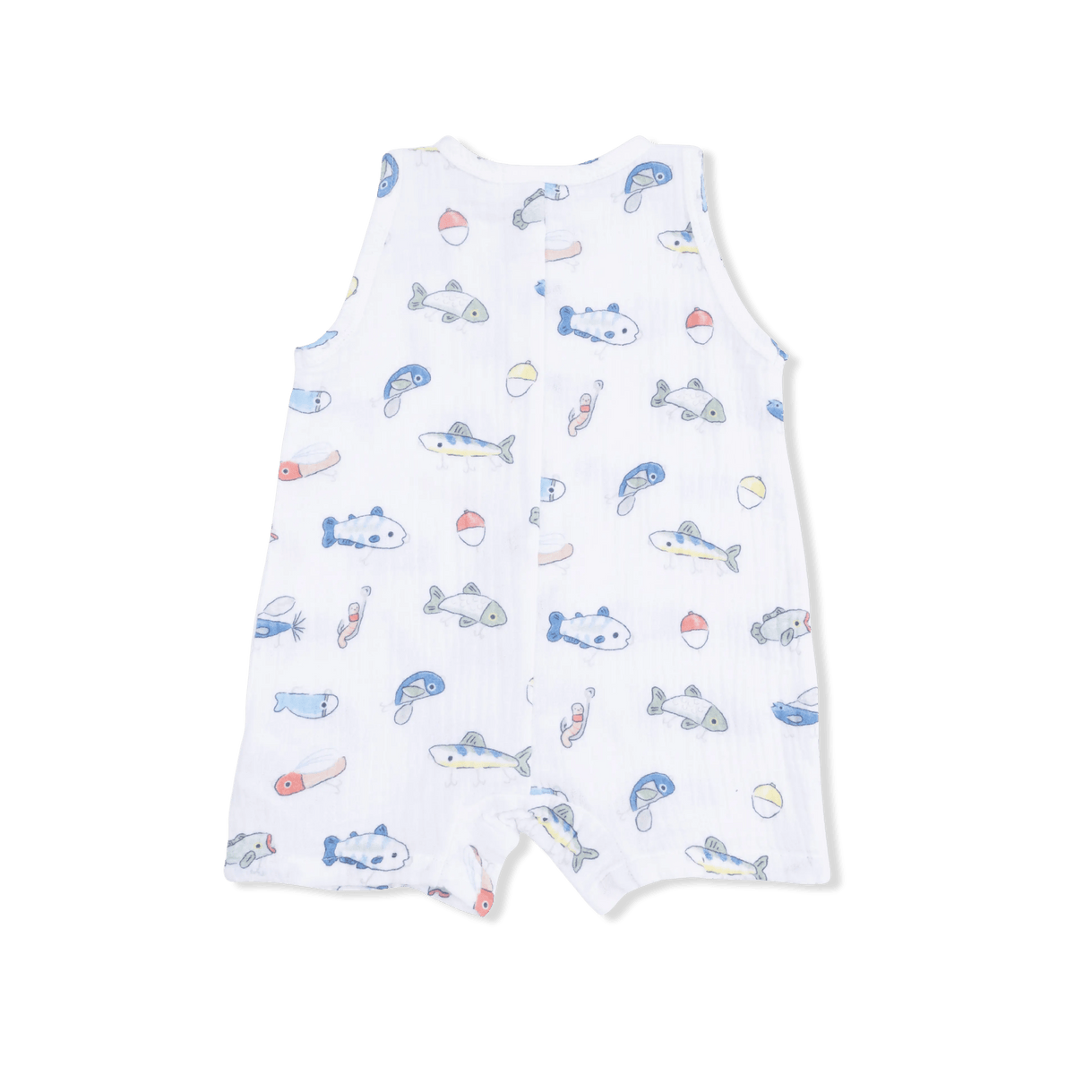 Angel Dear Fishing Lures - Sleeveless Shortie Romper - 