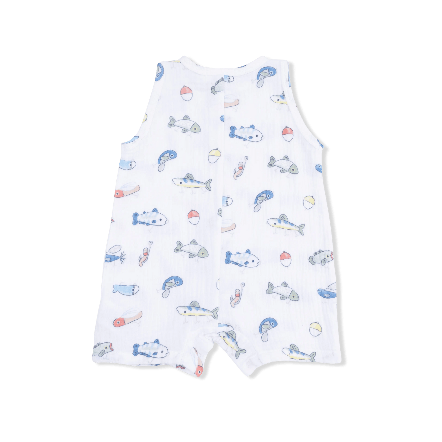 Angel Dear Fishing Lures - Sleeveless Shortie Romper - 