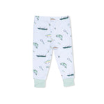Angel Dear Fishing - Short Sleeve Loungewear Set - 