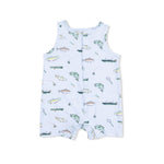 Angel Dear Fishing - Sleeveless Shortie Romper - 