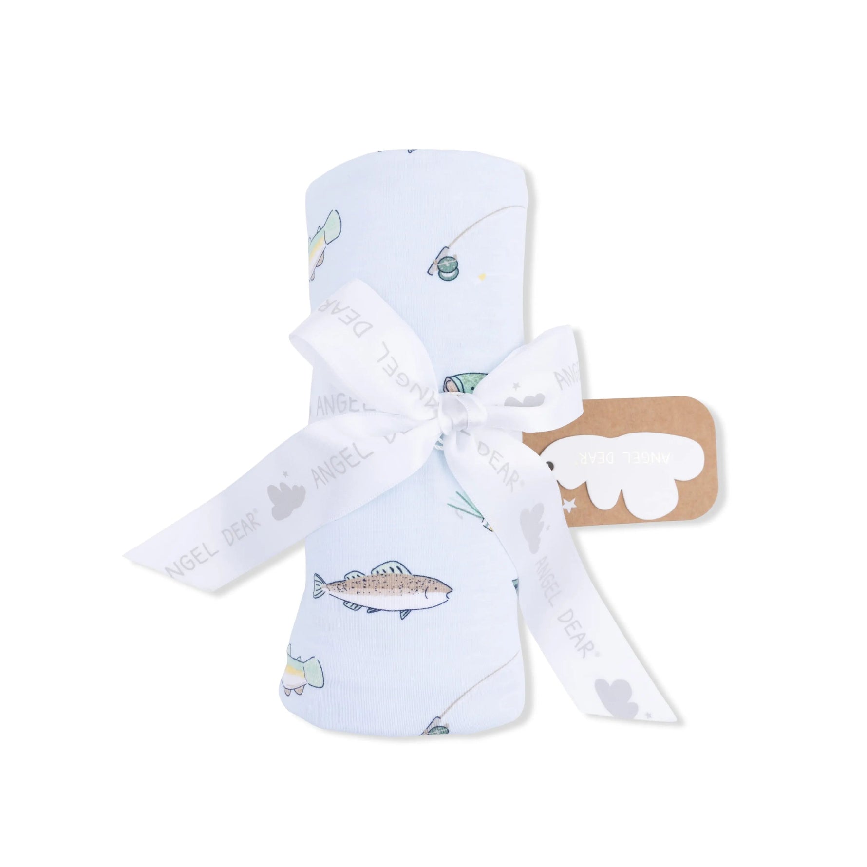 Angel Dear Fishing - Swaddle Blanket - 