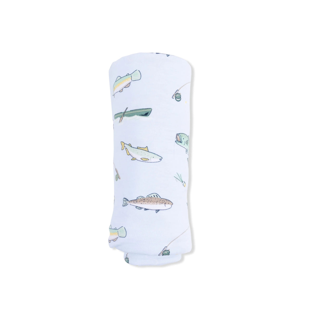 Angel Dear Fishing - Swaddle Blanket - 