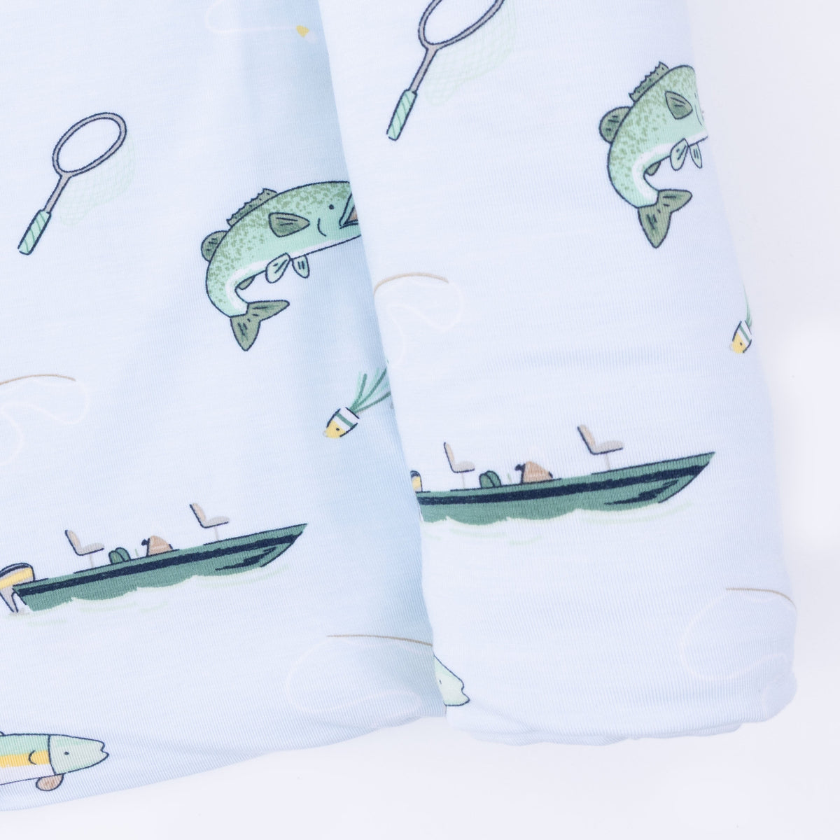 Angel Dear Fishing - Swaddle BlanketEveretts Place