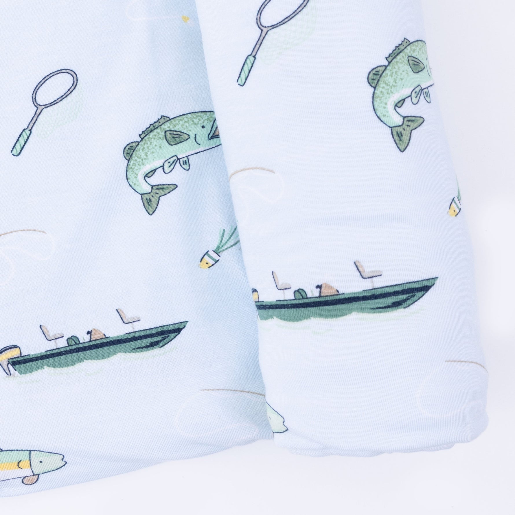 Angel Dear Fishing - Swaddle BlanketEveretts Place