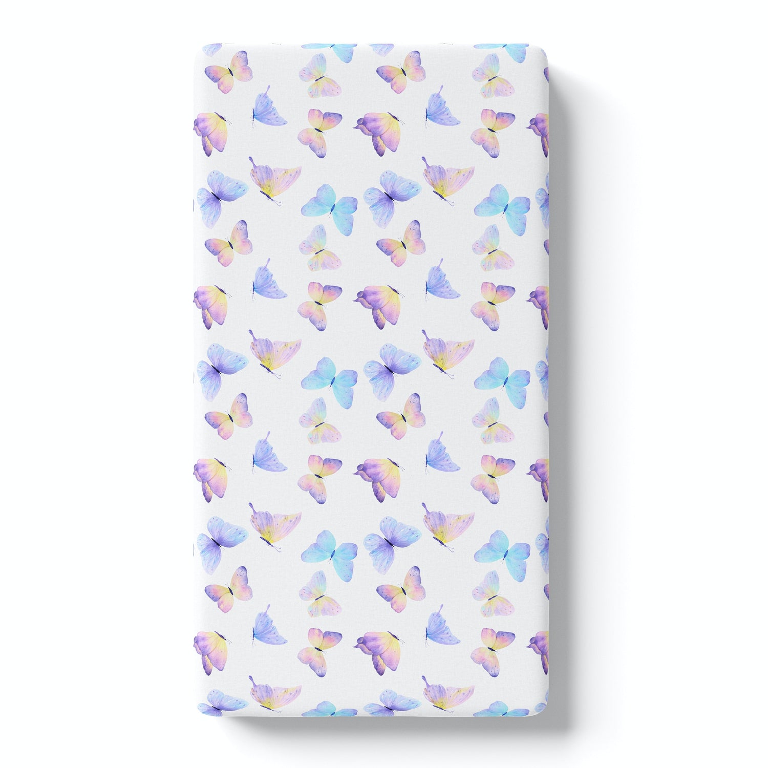 Honey Lemonade Soft Butterfly Fitted Crib Sheet for Stylish Nursery Decor - Baby & Toddler > Nursing & Feeding > Nursing Pillow Covers