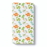 Honey Lemonade High Quality Fitted Crib Sheet with Dinosaur Illustrations for Babies - Home & Garden > Linens & Bedding > Bedding > Bed Sheets
