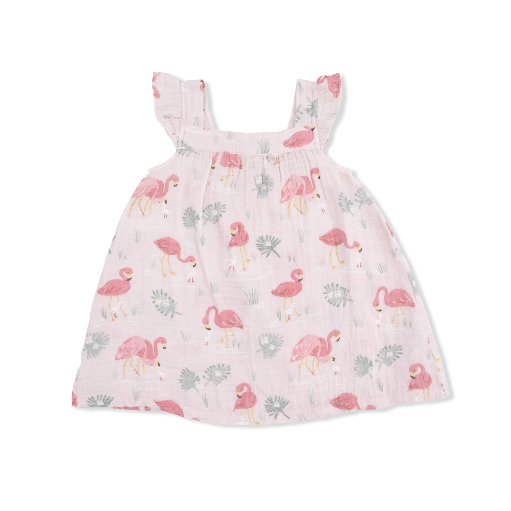 Angel Dear Flamingos - Sundress & Bloomer - 