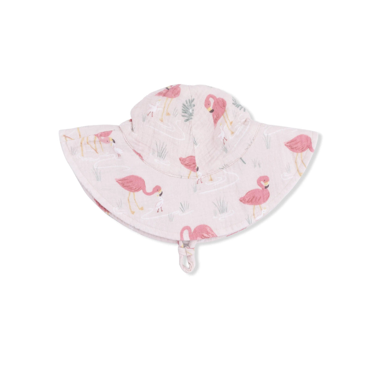 Flamingos - Wide Brim Sun Hat - Headgear, Pink, Hat, Sun hat, Costume Hat | Everetts Place