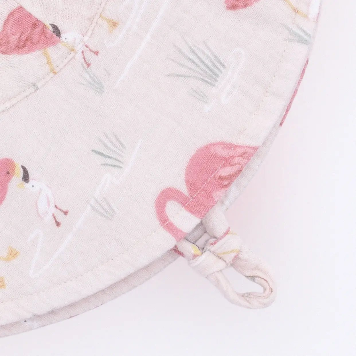 Angel Dear Flamingos - Wide Brim Sun Hat - 