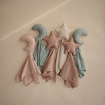 Mushie Star Lovey Blanket Made From 100 Percent Organic Cotton Soft Colors - Home & Garden > Linens & Bedding > Bedding > Blankets Blanket