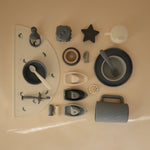 Mushie BPA-free silicone placemat for baby