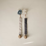 Linen Pacifier Clip, 2-Pack by Mushie