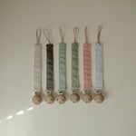 Linen Pacifier Clip 2-Pack by Mushie at Everetts Place
