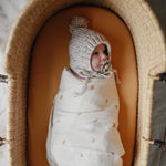Mushie Organic Cotton Muslin Swaddle Blanket for Baby Cuddling and Nursing - Baby & Toddler > Swaddling & Receiving Blankets Swaddle