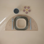 Thoughtful First Solids Dinnerware Cutlery Set by Mushie