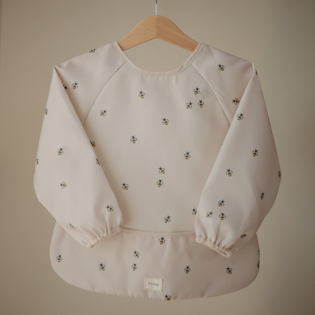 Long Sleeve Bib, 6-24 Months by Mushie