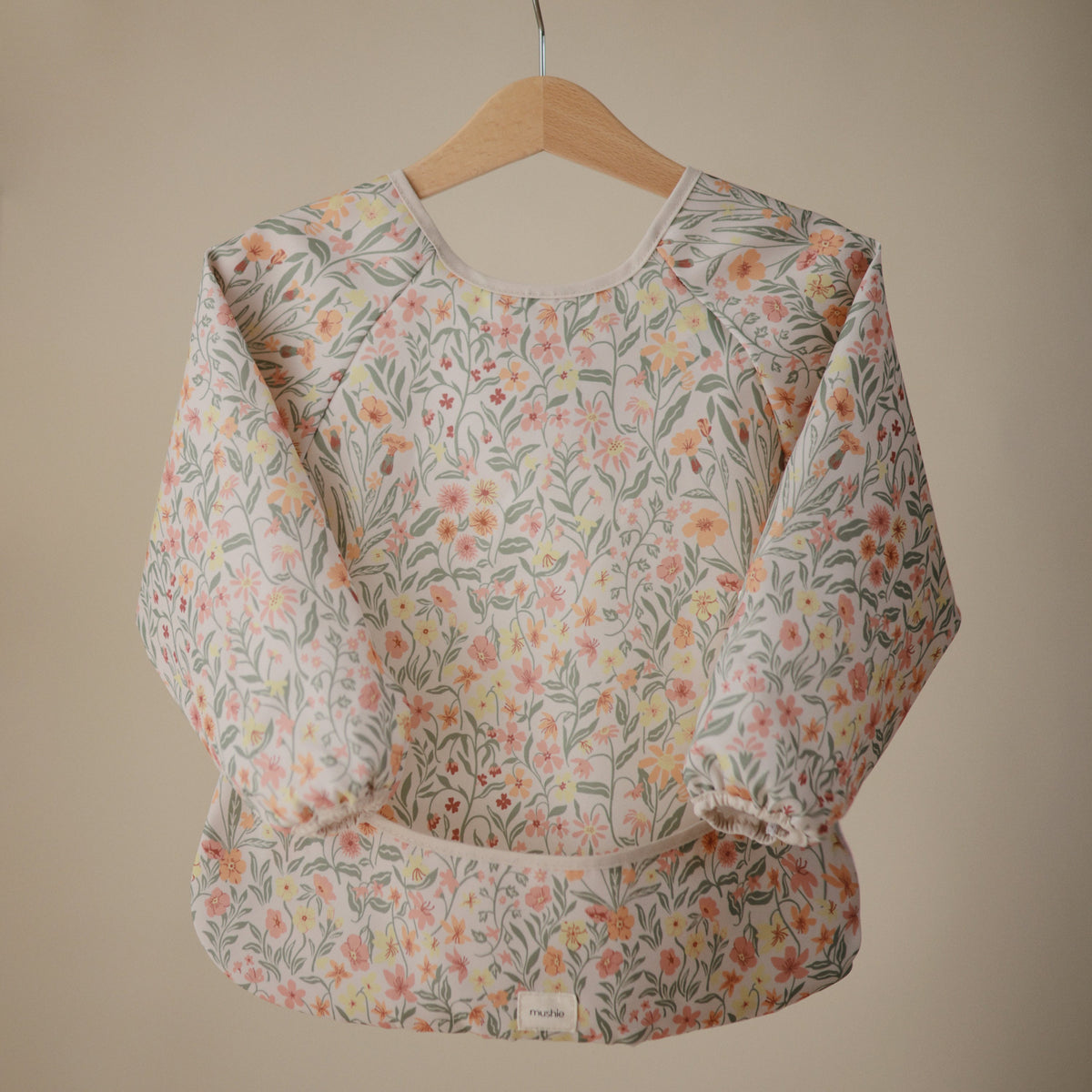 Long Sleeve Bib, 6-24 Months by Mushie