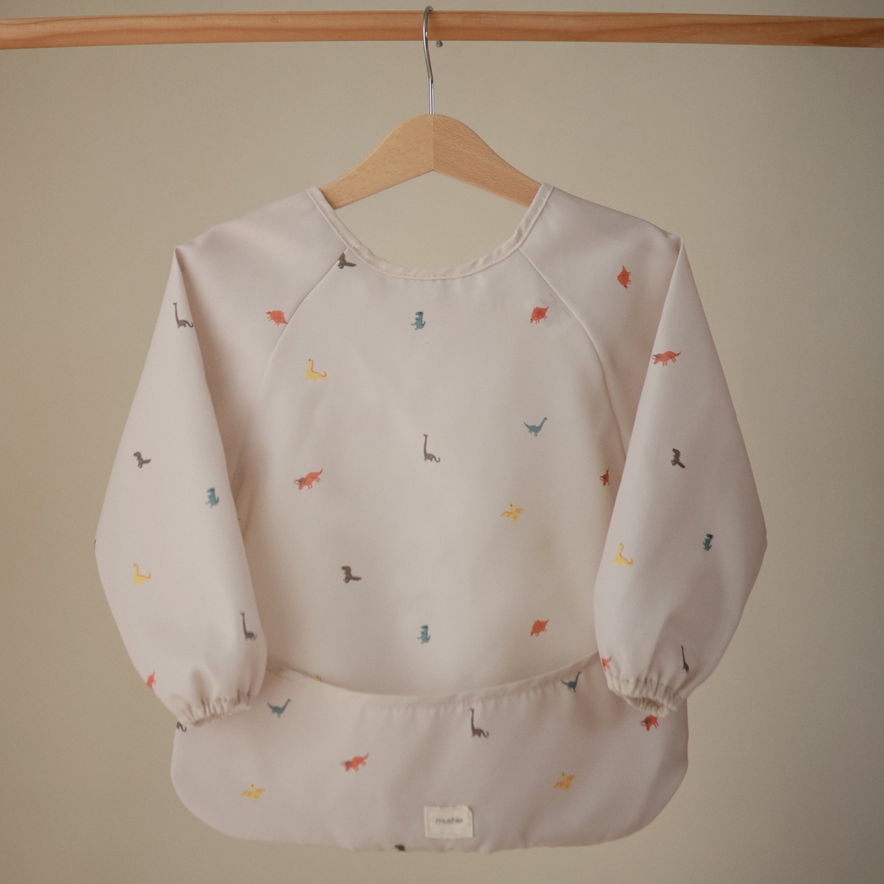 Long Sleeve Bib, 6-24 Months by Mushie