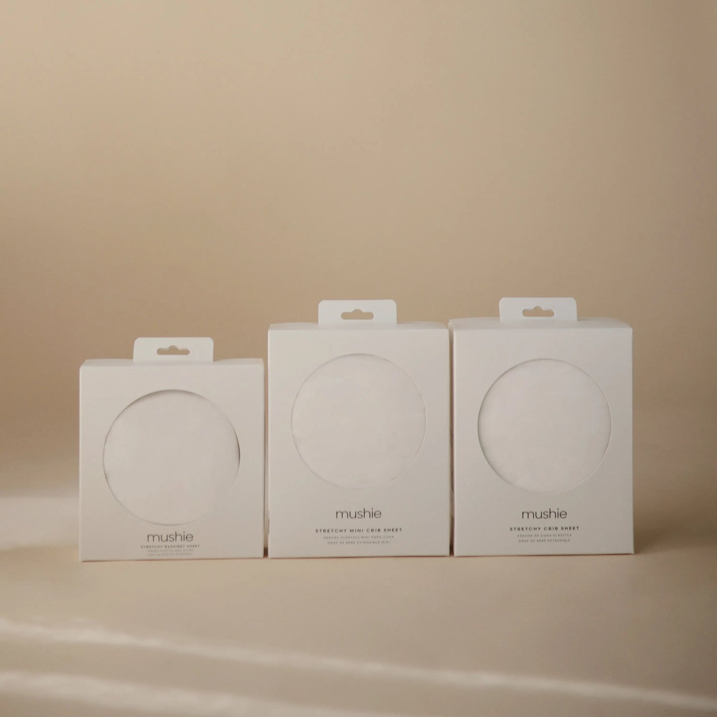 Stretchy Mini Crib Sheet Made with Organic Cotton Soft and Breathable Perfect Fit Mushie