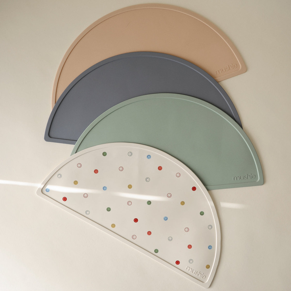 Mushie non-toxic silicone baby placemat