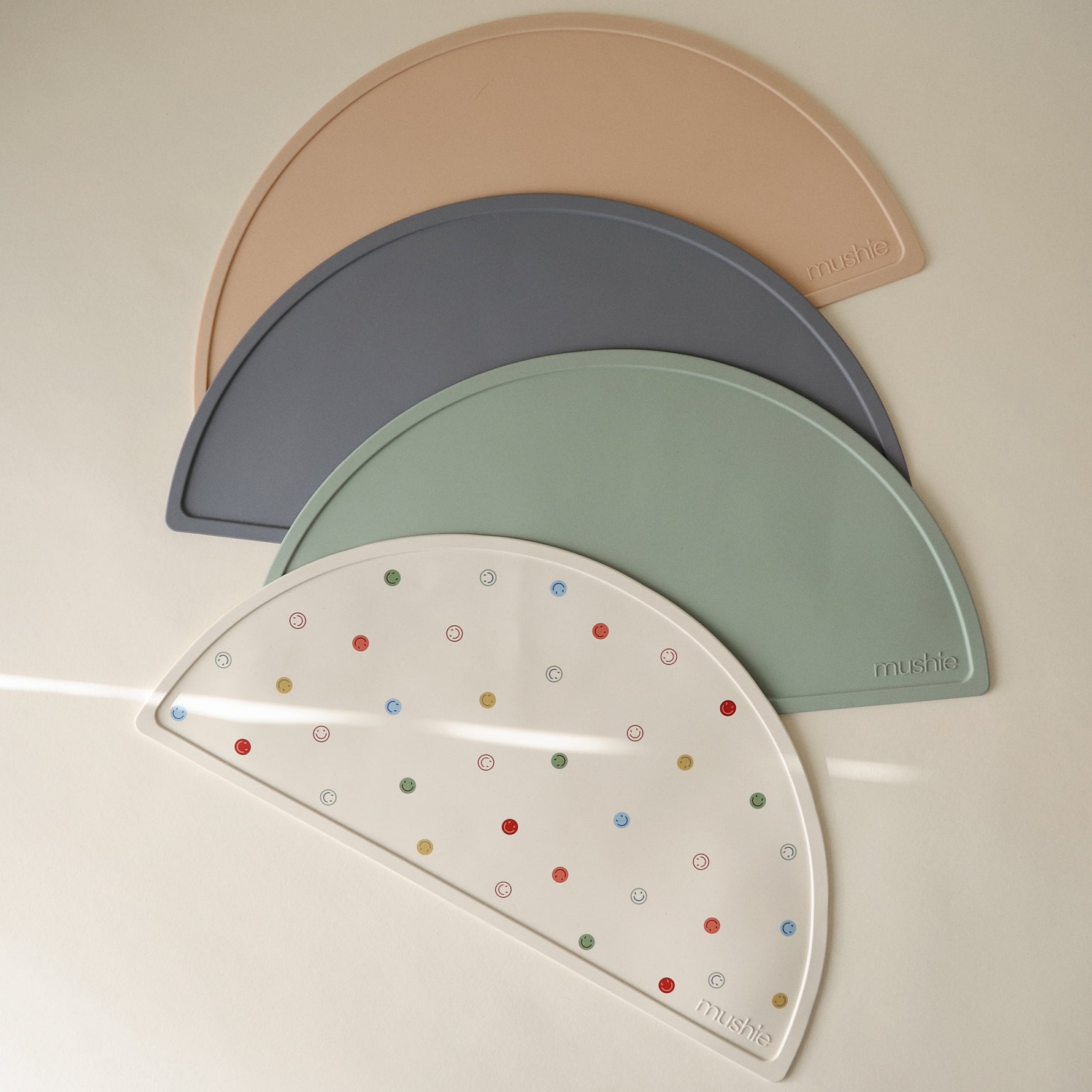 Mushie non-toxic silicone baby placemat