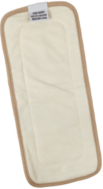 Texas Tushies Flex Fit 6 Layer Cloth Diaper Insert with Bamboo and Hemp for Eco - Friendly Babies - 