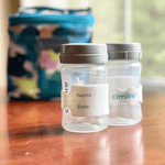 Cimilre Breast Pumps Flexible Silicone Bottle Band Labels for Baby's Milk and Daycare Use - 