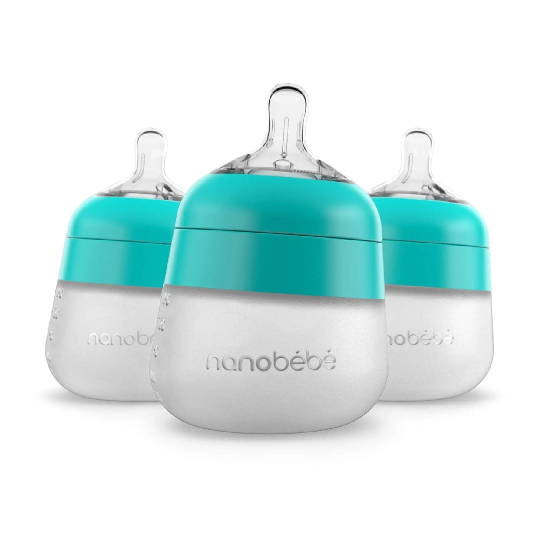 Nanobébé Flexy Silicone Baby Bottle 5oz - 