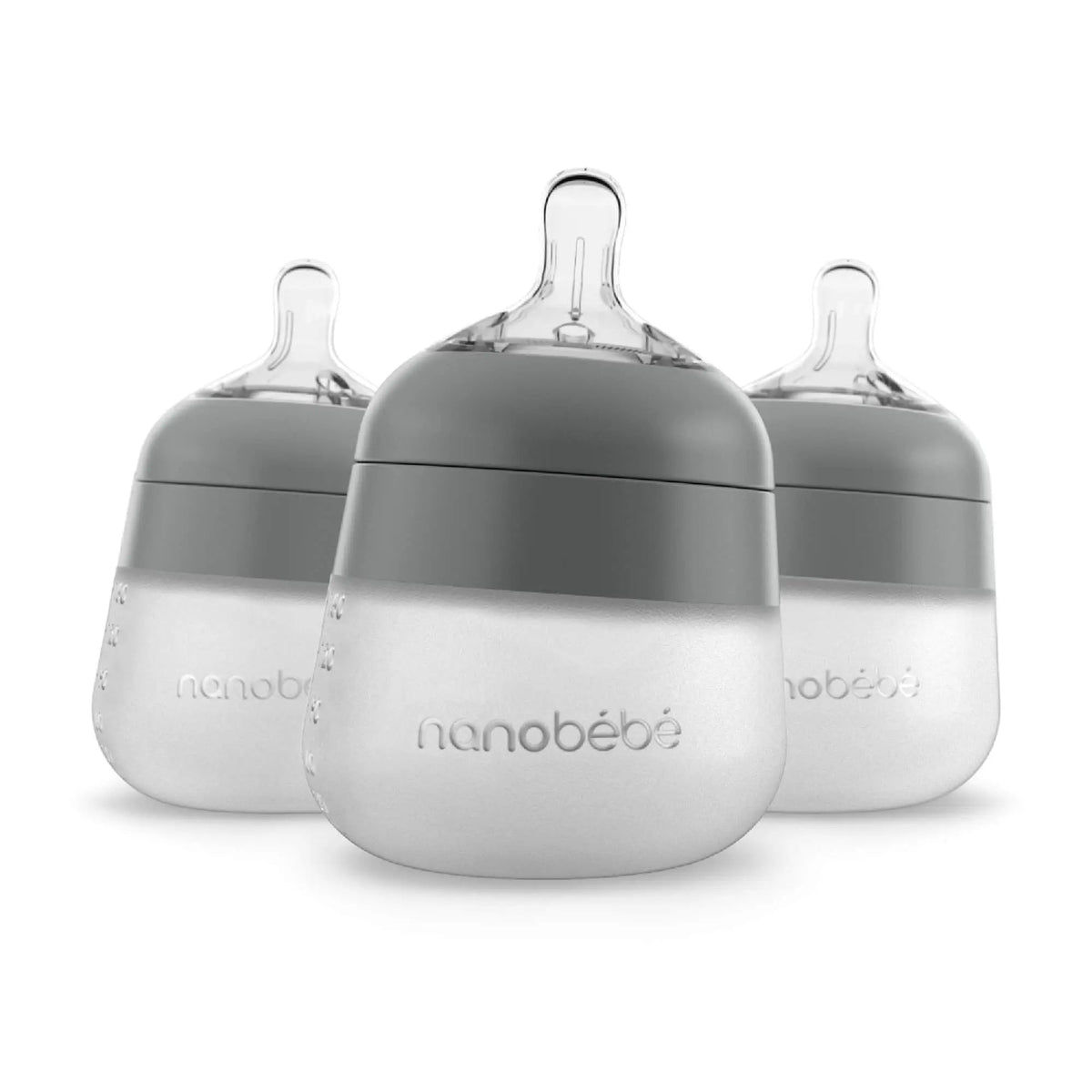 Nanobébé Flexy Silicone Baby Bottle 5oz - 