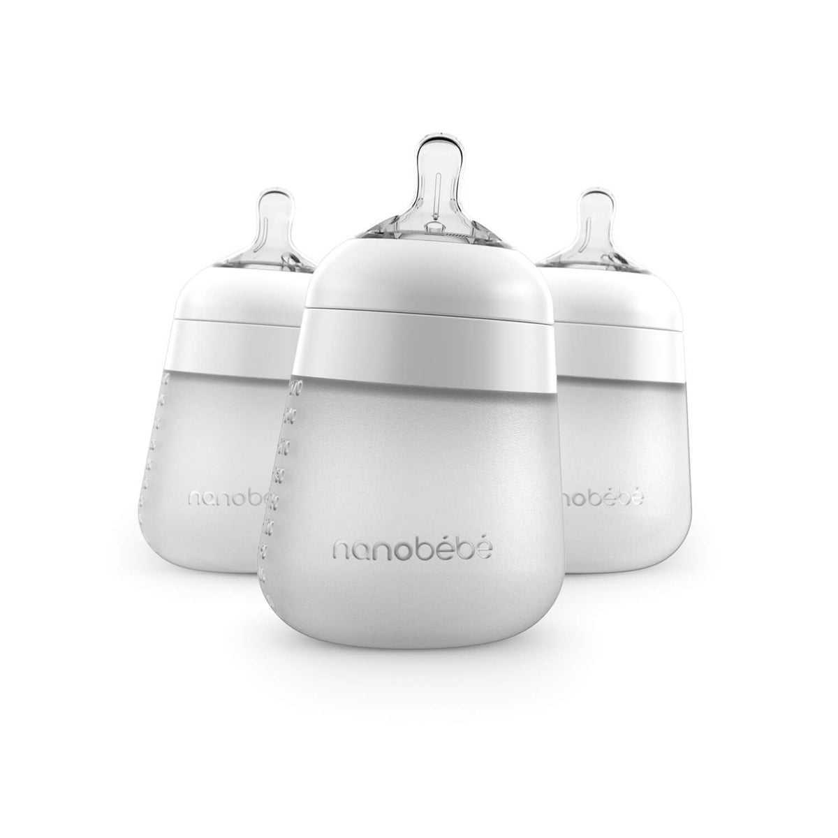 Nanobébé Flexy Silicone Baby Bottle 9oz