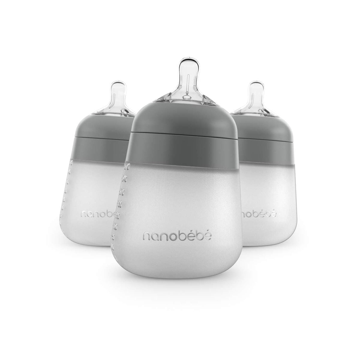 Nanobébé Flexy Silicone Baby Bottle 9oz