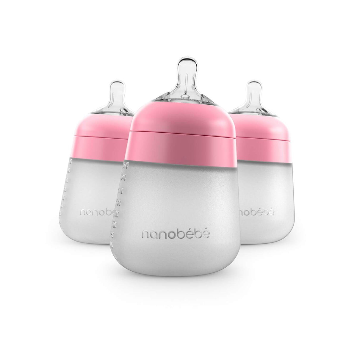 Nanobébé Flexy Silicone Baby Bottle 9oz