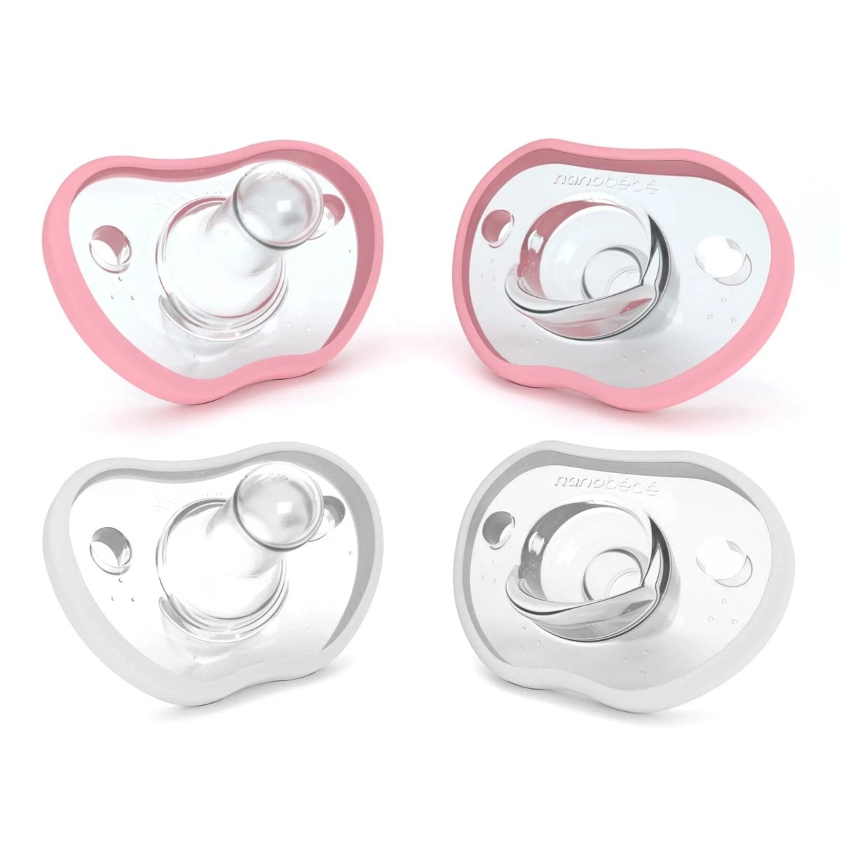 Nanobébé Flexy Silicone Pacifiers - 