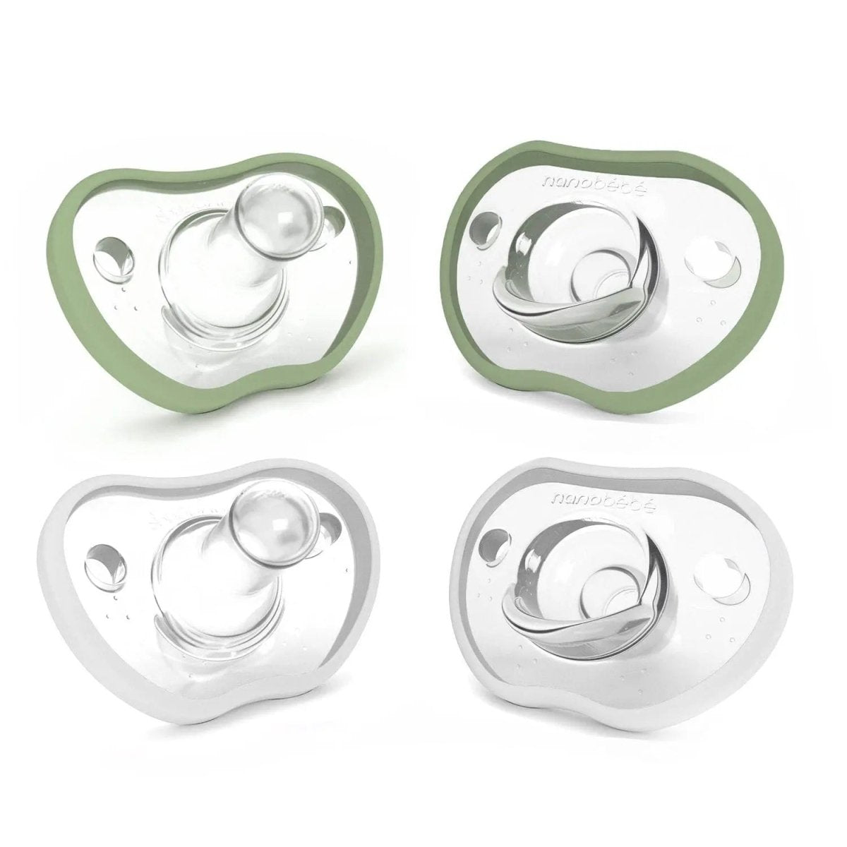 Nanobébé Flexy Silicone Pacifiers - 