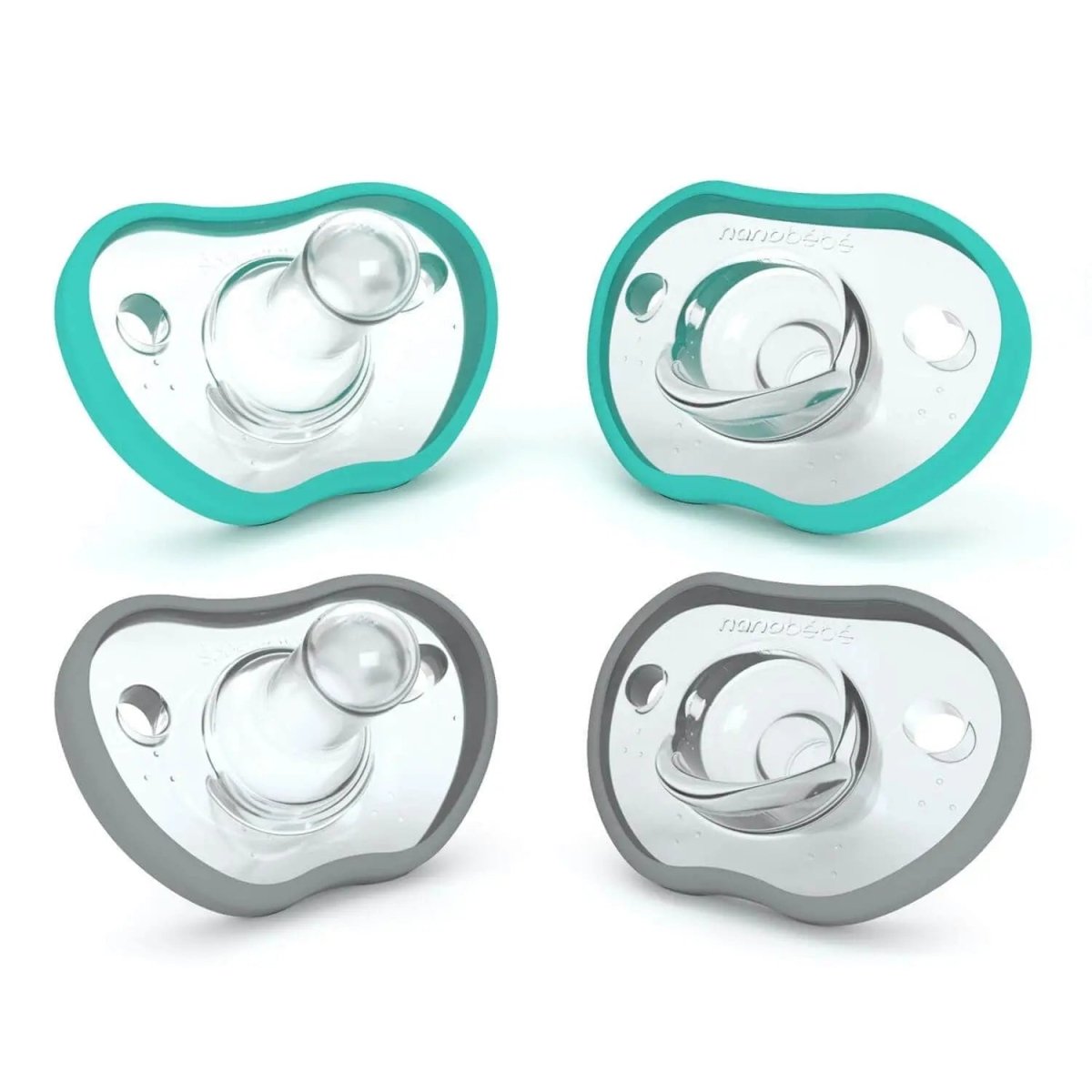 Nanobébé Flexy Silicone Pacifiers - 