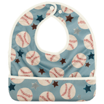 Texas Tushies Premium Baby Bib with Water Resistant Design for Easy Mealtime Cleanup - Baby & Toddler Flip Bib