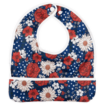 Texas Tushies Premium Baby Bib with Water Resistant Design for Easy Mealtime Cleanup - Baby & Toddler Flip Bib