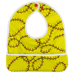 Texas Tushies Premium Baby Bib with Water Resistant Design for Easy Mealtime Cleanup - Baby & Toddler Flip Bib