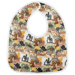 Texas Tushies Premium Baby Bib with Water Resistant Design for Easy Mealtime Cleanup - Baby & Toddler Flip Bib