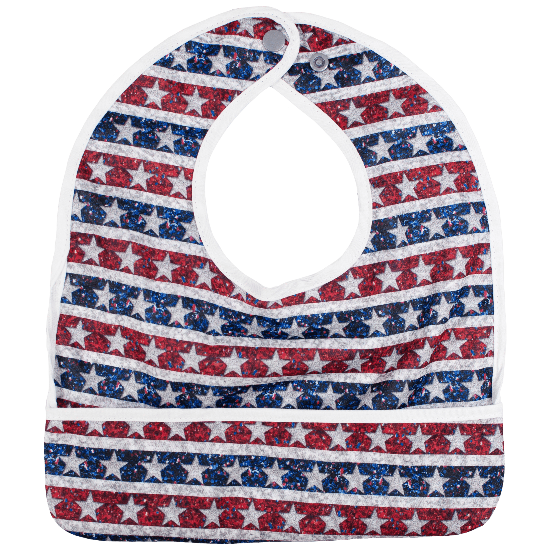 Flip Pocket Bib With Water Resistant Design And Easy Clean Features Texas Tushies